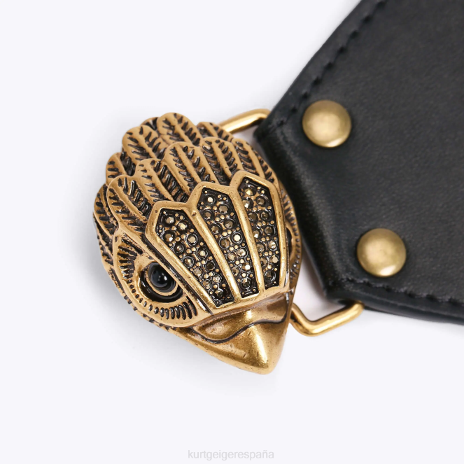 Kurt Geiger mujer cinturón london eagle stretch 65 2LPR567 | accesorios negro